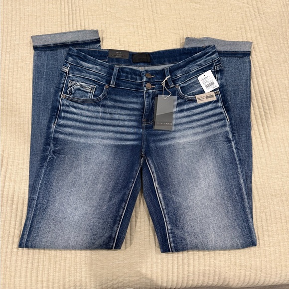 Buckle Black Straight Leg Jeans - Picture 2 of 3